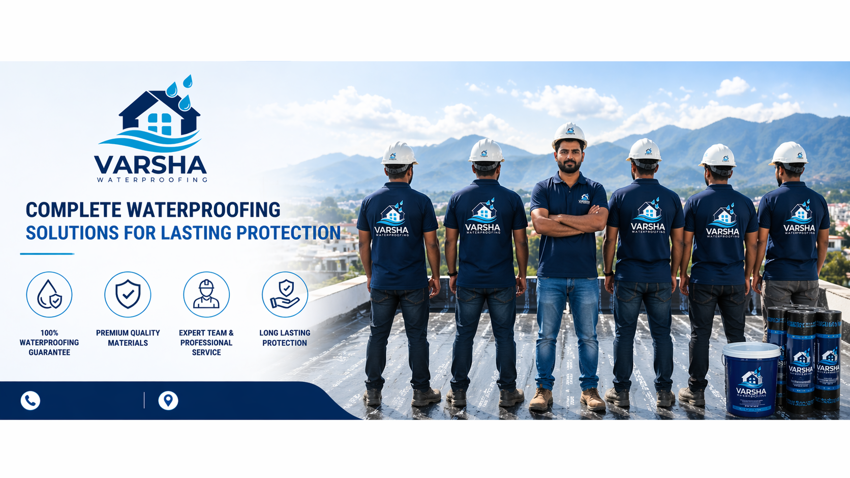 Varsha Waterproofing Services - Best Waterproofing Company in Dehradun