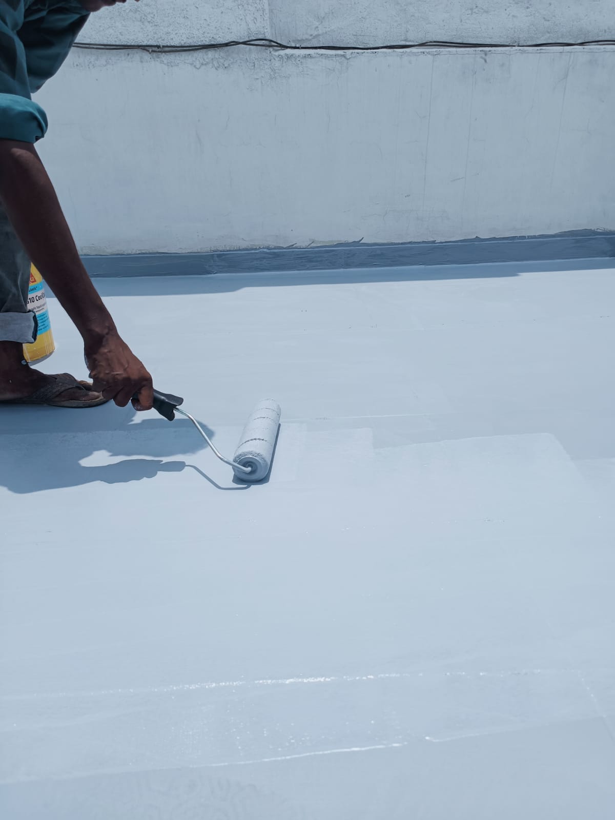 Roof Waterproofing Project - Before and After